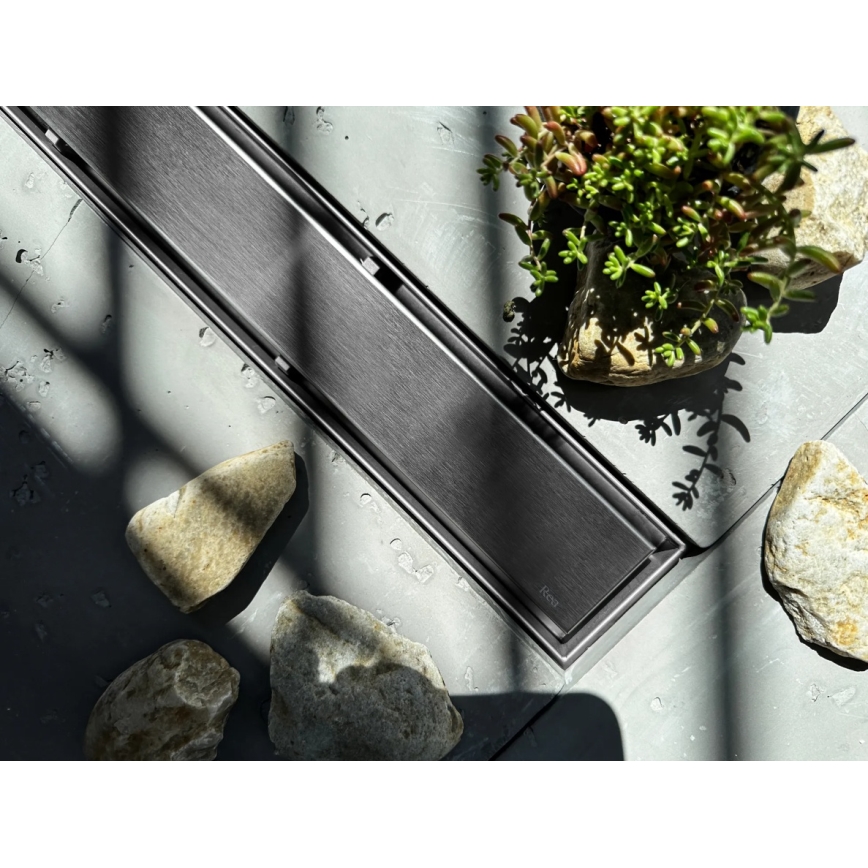 REA-G5807 - Canalina di scarico NEOX PRO 60 cm in acciaio inox