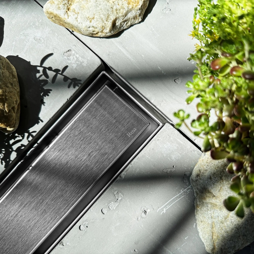 REA-G5811 - Canalina di scarico NEOX PRO 100 cm nichel