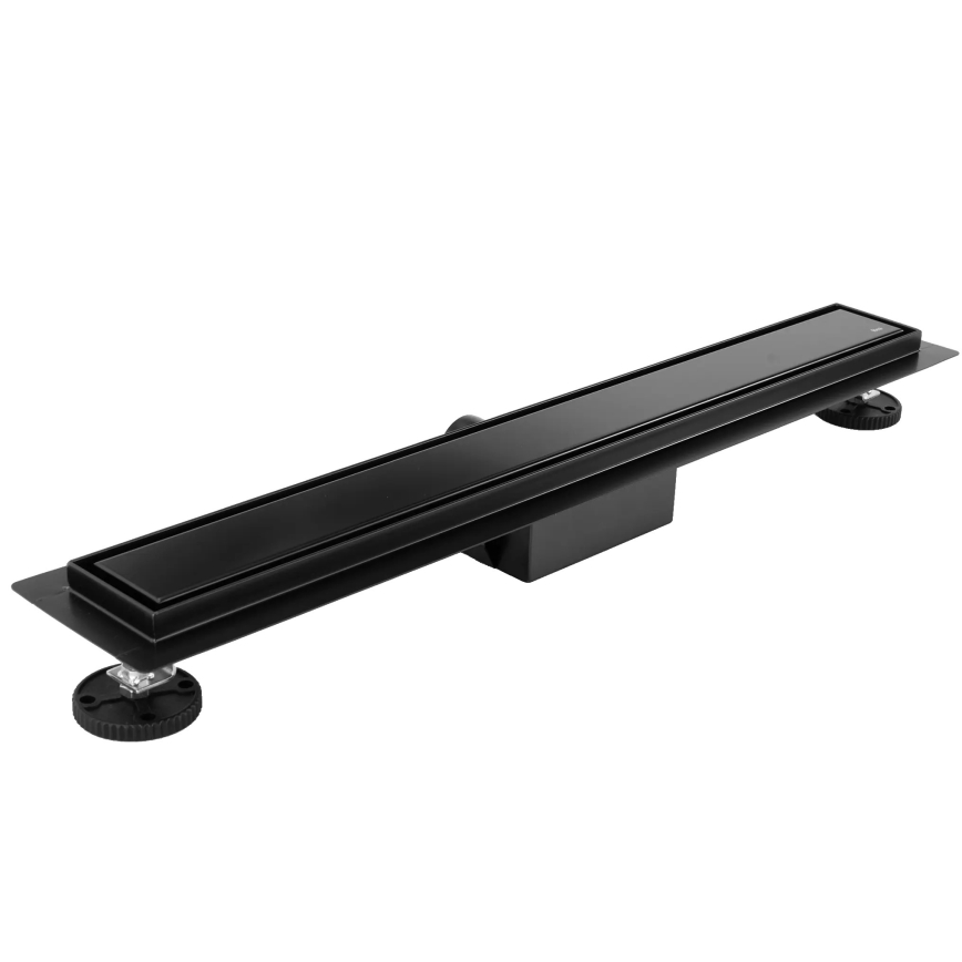 REA-G6600 - Canalina di scarico PURE NEOX 50 cm nero opaco