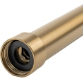 REA-K0891-Asta di prolunga per set doccia/vasca 51,5 cm, finitura oro spazzolato