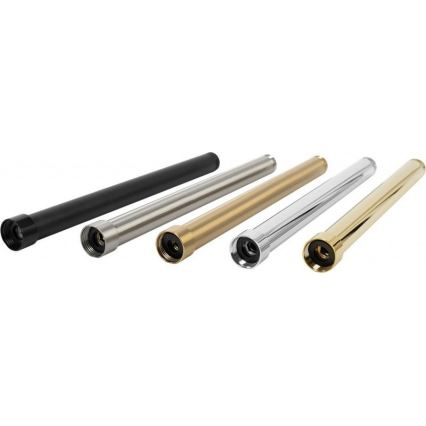 REA-K0891-Asta di prolunga per set doccia/vasca 51,5 cm, finitura oro spazzolato