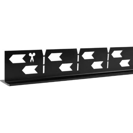 REA-K3218 - Profilo inclinato 140 cm, nero