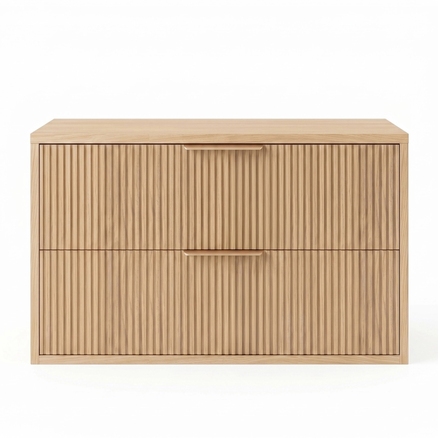REA-M0409 - Mobile bagno sospeso per lavabo MONO 80x48,5 cm beige