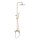 REA-P2400 - Set doccia con miscelatore AVALON oro spazzolato