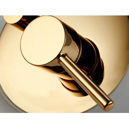 REA-P4110 - Set doccia con miscelatore da incasso LUNGO, finitura oro