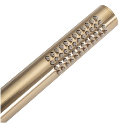 REA-P4160 - Set doccia con miscelatore da incasso LUNGO, finitura oro spazzolato