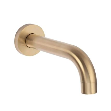 REA-P6609 - Set doccia con miscelatore termostatico da incasso LUNGO oro spazzolato
