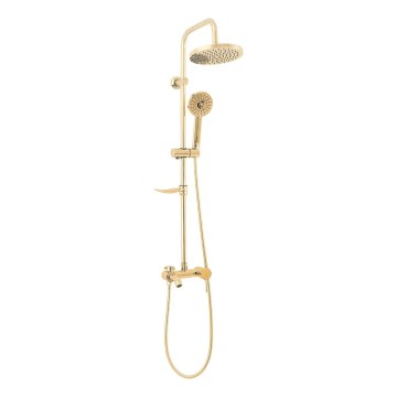 REA-P7006 - Set doccia con miscelatore LUIS oro