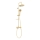 REA-P7006 - Set doccia con miscelatore LUIS oro