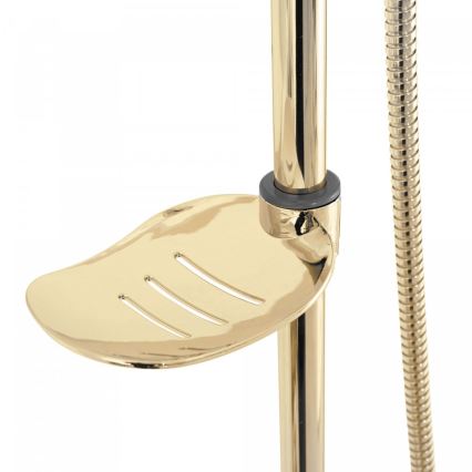 REA-P7006 - Set doccia con miscelatore LUIS oro