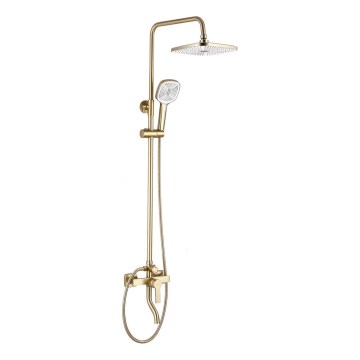 REA-P7841 - Set doccia con miscelatore ARGUS, finitura oro spazzolato