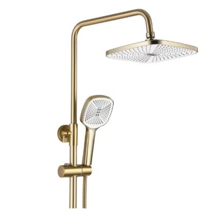 REA-P7841 - Set doccia con miscelatore ARGUS, finitura oro spazzolato