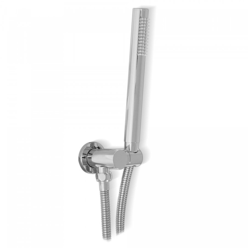 REA-P8007 - Set doccia con miscelatore da incasso LUNGO, cromato lucido