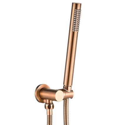 REA-P8809 - Set doccia con miscelatore da incasso LUNGO rame spazzolato