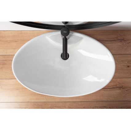 REA-U0160 - Lavabo da appoggio ROSA 38,5x58,5 cm ceramica/bianco lucido