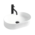 REA-U0603 - Lavabo da appoggio VANDA 31x49 cm ceramica/bianco lucido