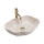 REA-U0617 - Lavabo da appoggio PEARL 38x50,5 cm ceramica/beige/effetto pietra