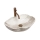 REA-U0618 - Lavabo da appoggio PEARL 38x50,5 cm in ceramica, beige, effetto pietra