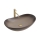 REA-U0626 - Lavabo da appoggio ROYAL 36x62 cm ceramica/marrone