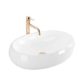 REA-U0656 - Lavabo da appoggio MELANIA 40,5x60 cm ceramica/bianco lucido