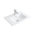 REA-U0786 - Lavabo da incasso DAFNE 47x62 cm ceramica/bianco lucido