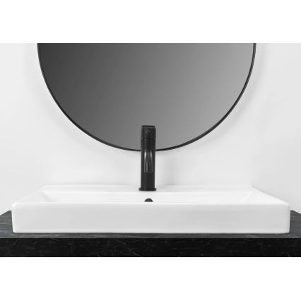 REA-U3326 - Lavabo da incasso MANDY 46x60 cm ceramica/bianco lucido