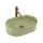 REA-U3612 - Lavabo da appoggio VANDA 31x49 cm ceramica/verde