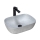 REA-U3801 - Lavabo da appoggio LIVIA 33,5x46,5 cm ceramica/grigio/effetto pietra