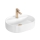 REA-U4003 - Lavabo da appoggio MARCELA 35,5x50 cm ceramica/bianco lucido