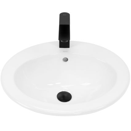 REA-U4122 - Lavabo da incasso DALIA 46x51,5 cm ceramica/bianco lucido