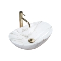 REA-U5063 - Lavabo da appoggio ROYAL MINI 30x47 cm ceramica/bianco/effetto pietra