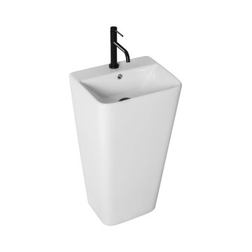 REA-U5637 - Lavabo freestanding ARIS 37,5x44 cm ceramica/bianco lucido