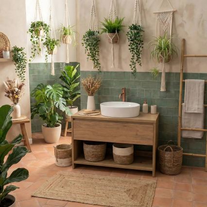 REA-U6370 - Lavabo da appoggio JOANA 38,5x50,5 cm ceramica/bianco lucido