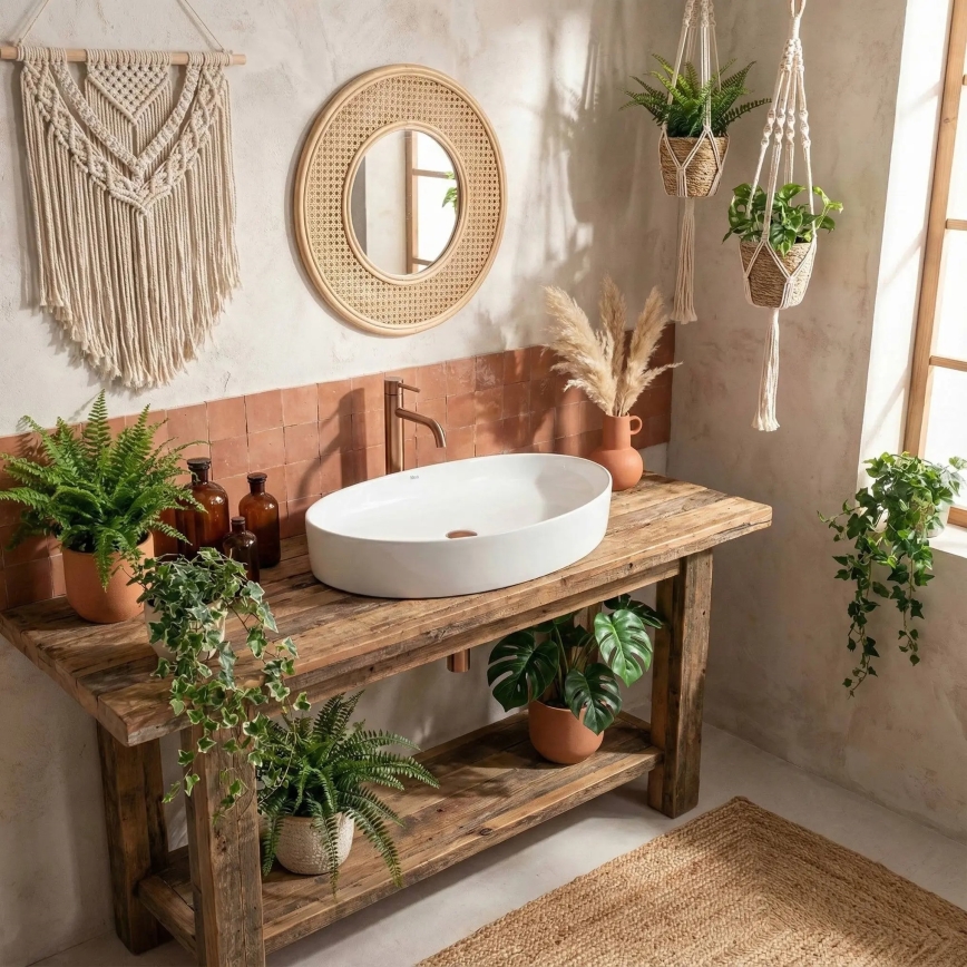 REA-U6371 - Lavabo da appoggio JOANA 40,5x65,5 cm ceramica/bianco lucido