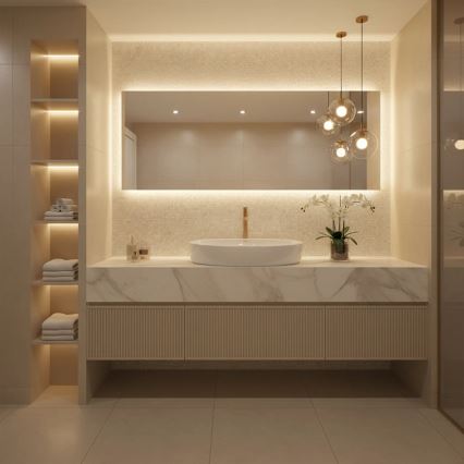 REA-U6371 - Lavabo da appoggio JOANA 40,5x65,5 cm ceramica/bianco lucido