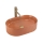 REA-U6377 - Lavabo da appoggio VANDA 31x49 cm ceramica/arancione