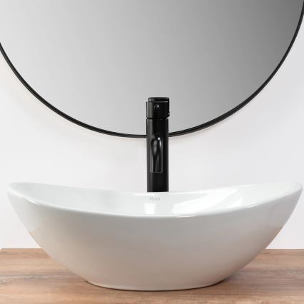 REA-U6507 - Lavabo da appoggio ROYAL MINI 30x47 cm ceramica/bianco