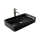 REA-U6510 - Lavabo da appoggio DENIS 35x61,5 cm ceramica/nero opaco