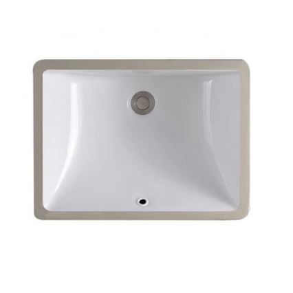 REA-U6653 - Lavabo ad incasso ADELA 33x46 cm ceramica/bianco lucido