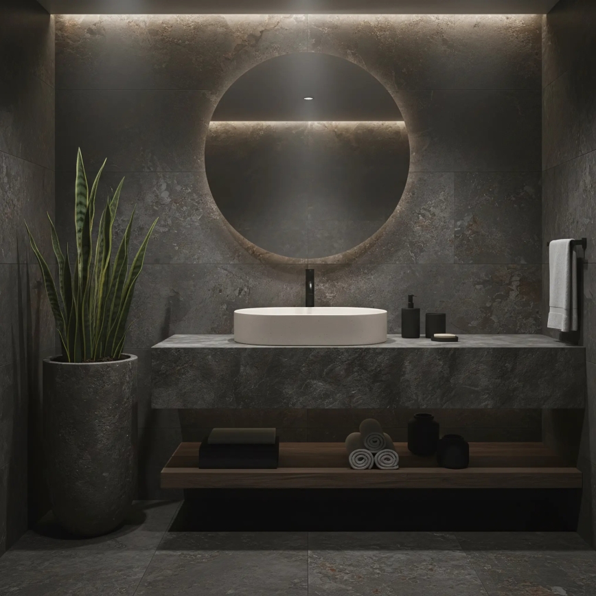 REA-U7341 - Lavabo da appoggio NADIA 38,5x61 cm ceramica/crema