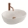REA-U8480 - Lavabo da appoggio AMELIA 34,5x48 cm ceramica/effetto pietra