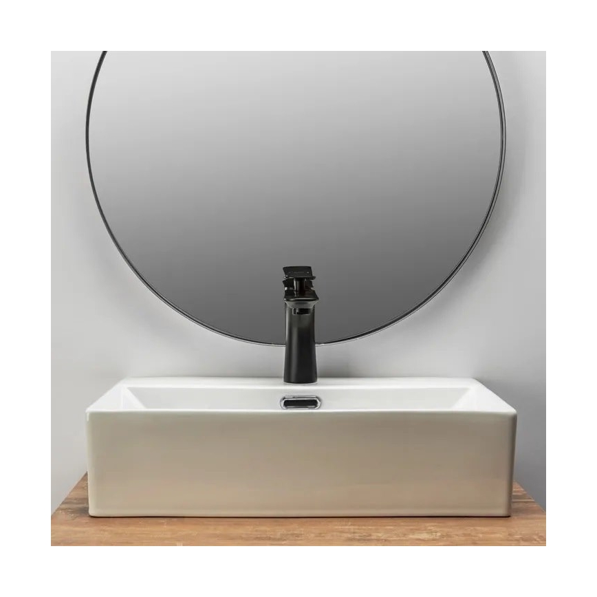 REA-U8701 - Lavabo da appoggio BONITA 36x51 cm ceramica/bianco lucido