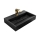 REA-U8779 - Lavabo da appoggio GOYA 37x60 cm conglomerato/nero opaco