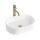 REA-U9249 - Lavabo da appoggio NADIA 32x46 cm ceramica/bianco lucido