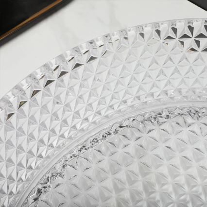 REA-U9670 - Lavabo da appoggio CRISTAL 35,5 cm vetro/trasparente