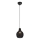 Reality - Lampadario a cavo SPROUT 1xE14/40W/230V nero/rattan