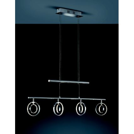 Reality - Lampadario LED a sospensione con filo PRATER 4xLED/4,5W/230V