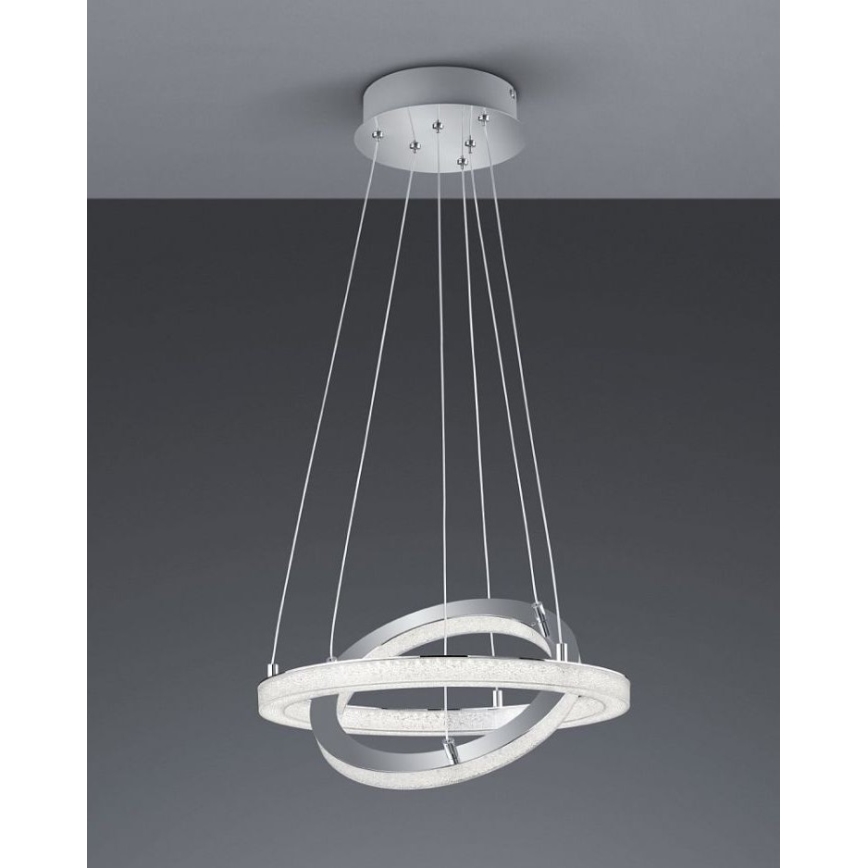 Reality - Lampadario LED dimmerabile su corda CHALET LED/32W/230V