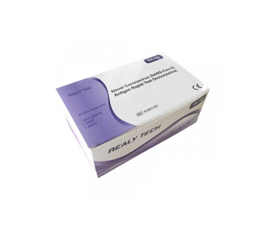 RealyTech - Test rapido antigene saliva COVID-19  20pz