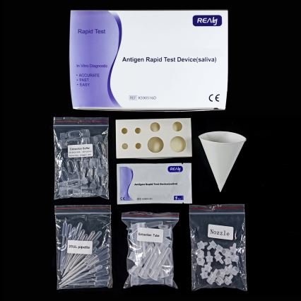 RealyTech - Test rapido antigene saliva COVID-19  20pz